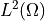 L^2(\Omega)
