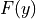 F(y)