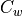 C_w