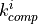 k_{comp}^i